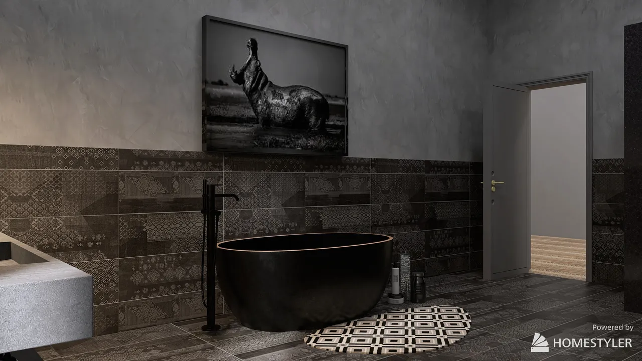 Bathroom 3d design renderings