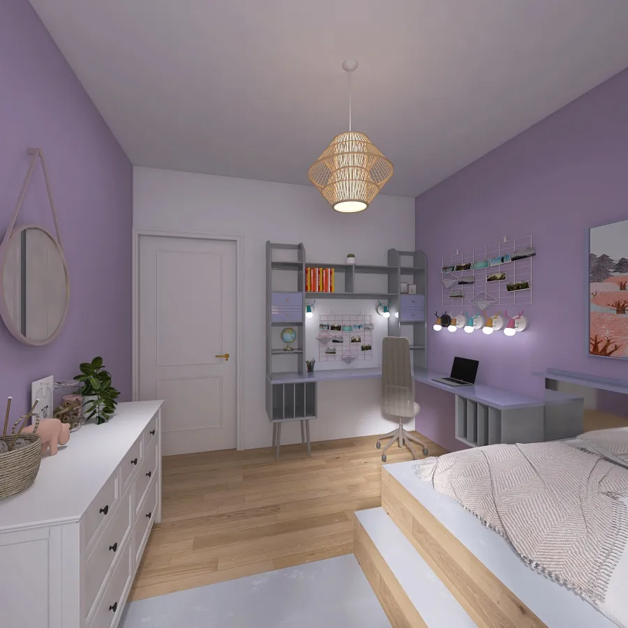 Jugendzimmer Chelou 3d design renderings