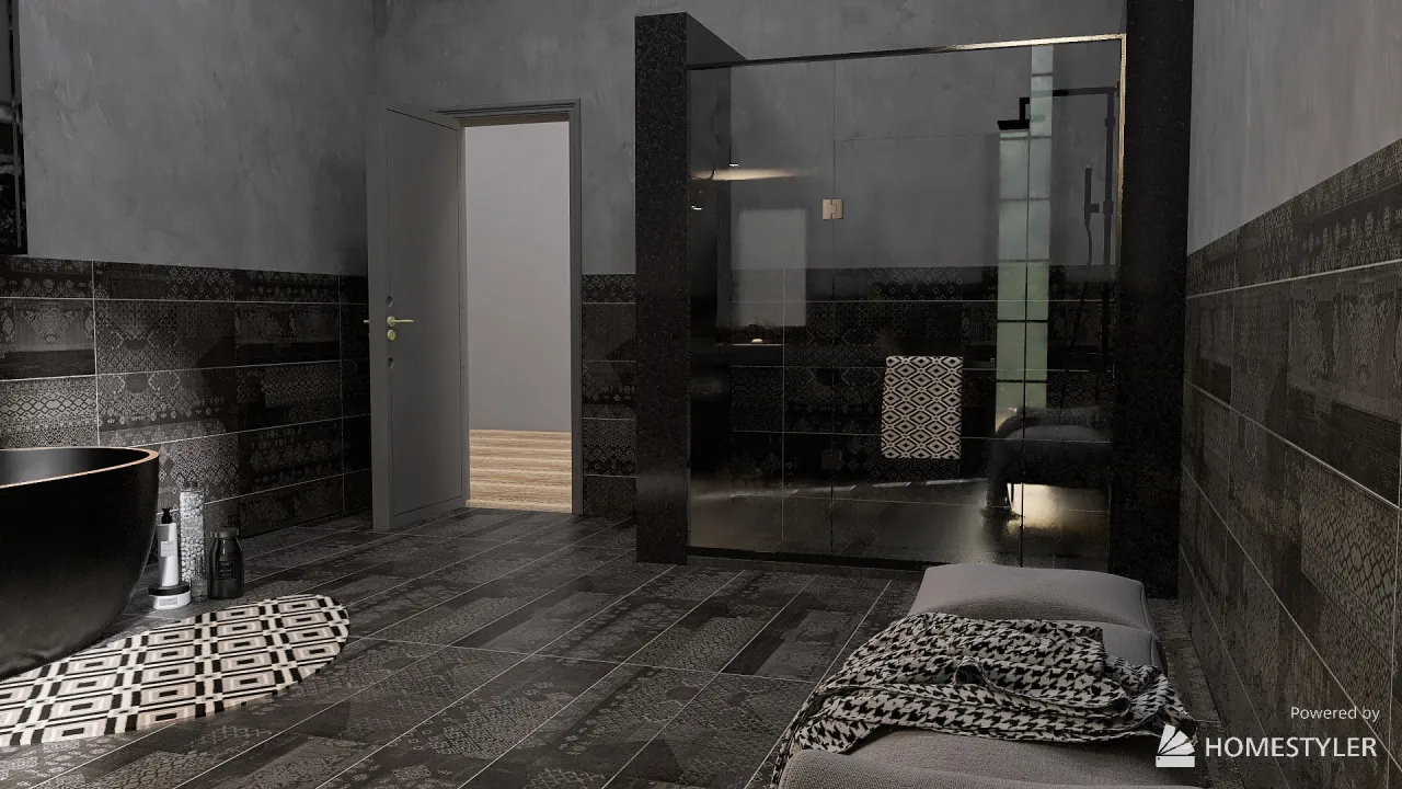 Bathroom 3d design renderings