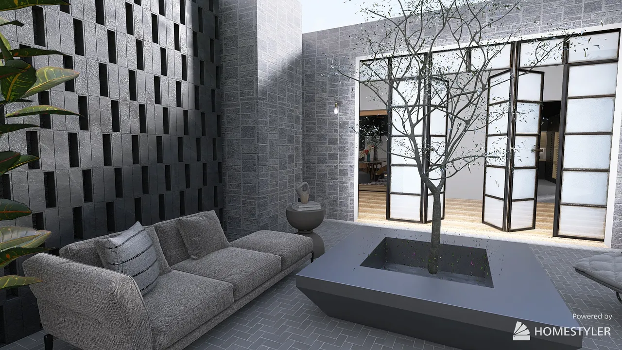 Balcony 3d design renderings