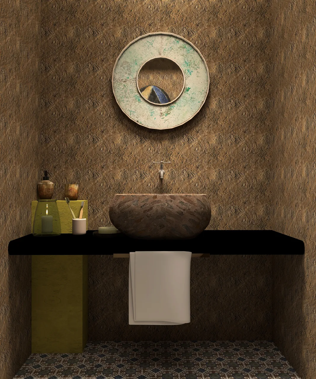 Bathroom 3d design renderings