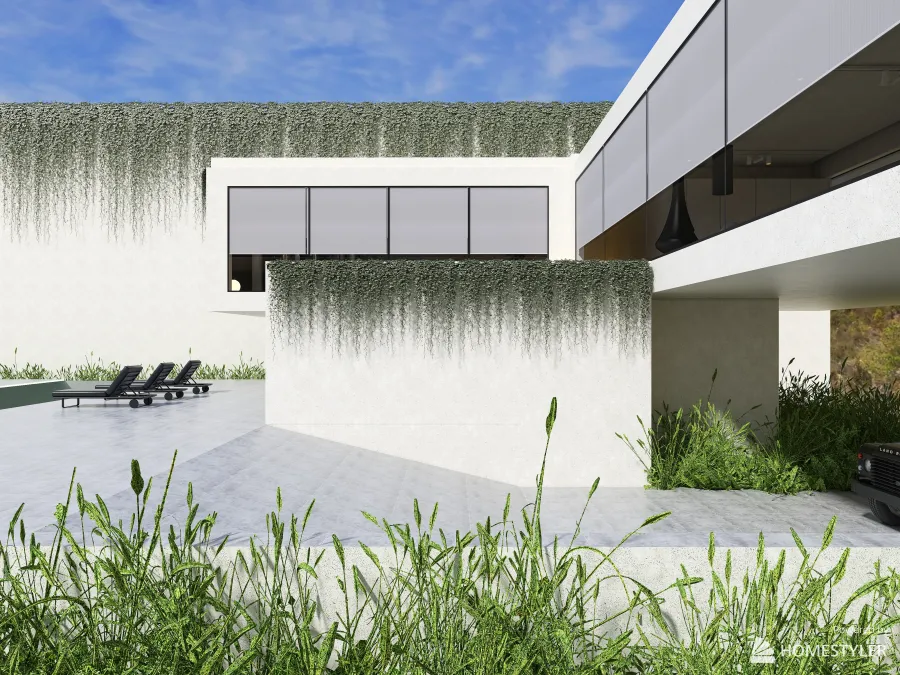 Hill House 3d design renderings