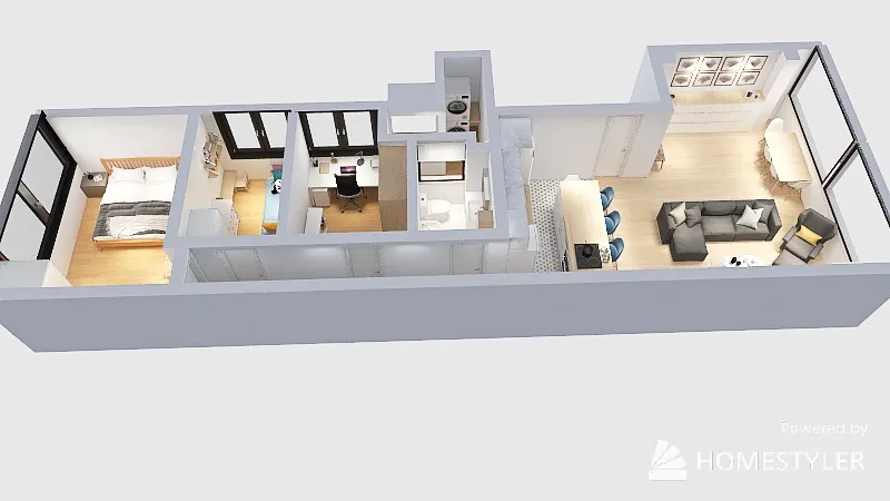 New home 3d design renderings