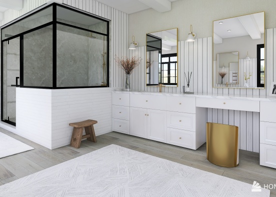 project v8 - Bathroom Design Rendering