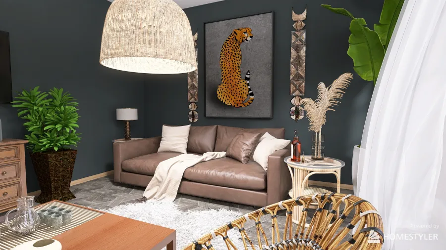 Wild Africa 3d design renderings