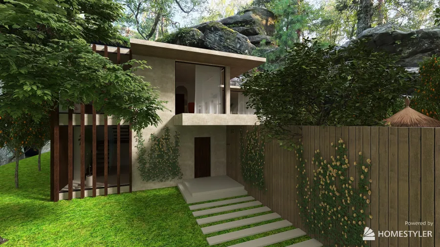 Garden Villa 101 3d design renderings