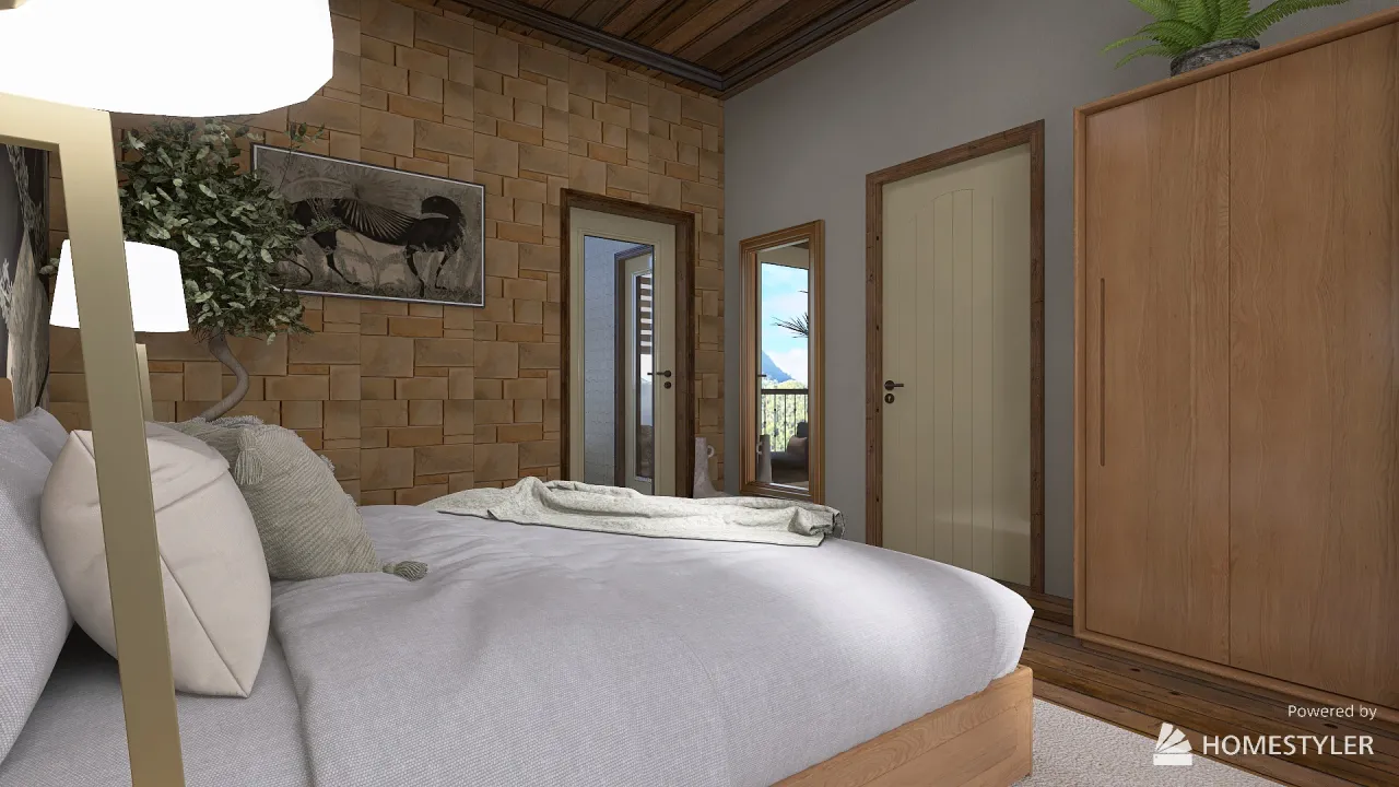 Bedroom 3d design renderings