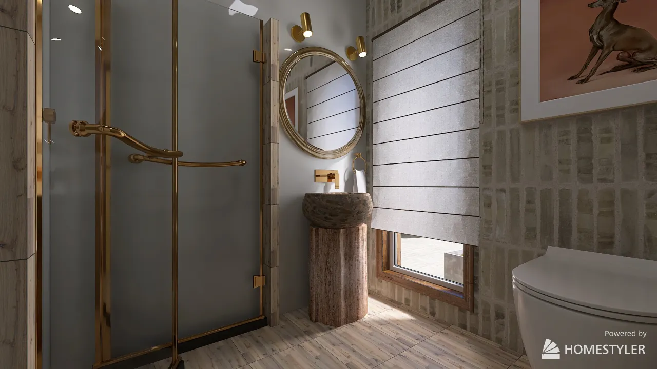 Bathroom 3d design renderings