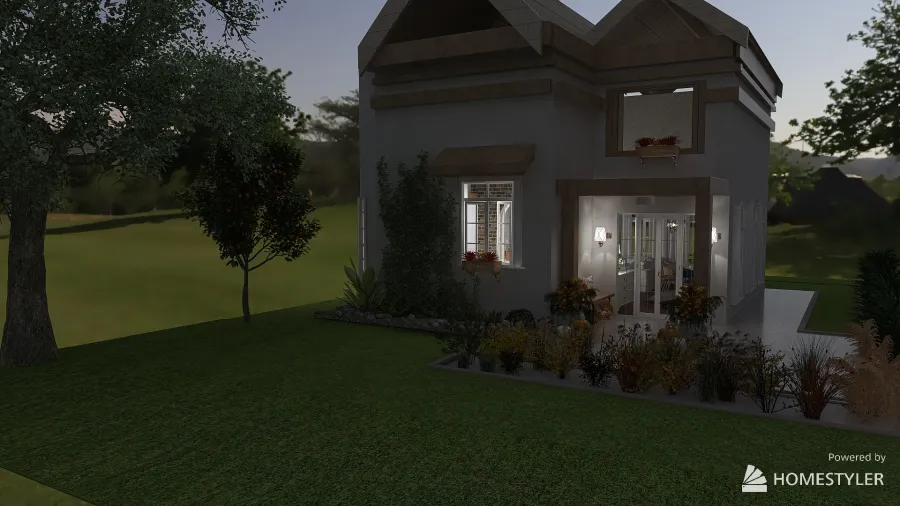 My cozy home 3d design renderings
