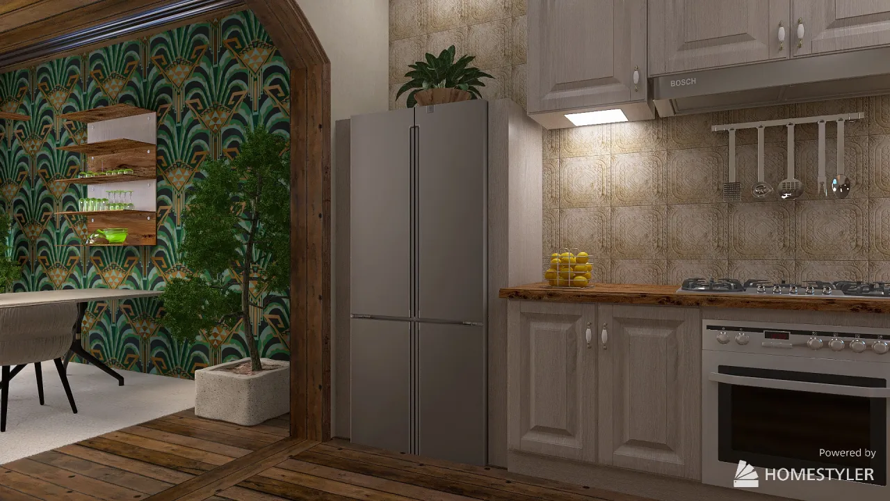 Kitchen 3d design renderings