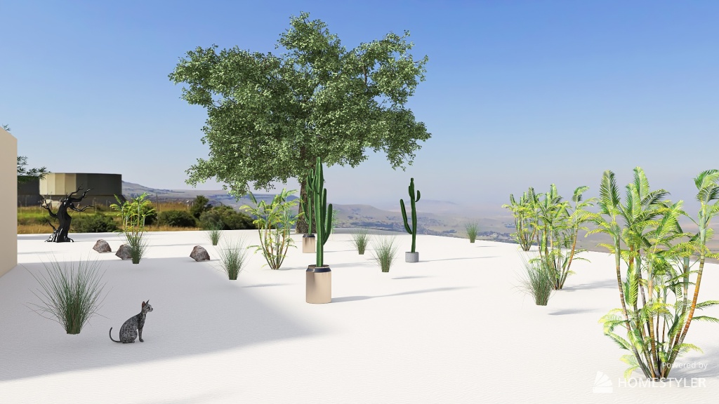 Outdoor Africa 3d design renderings