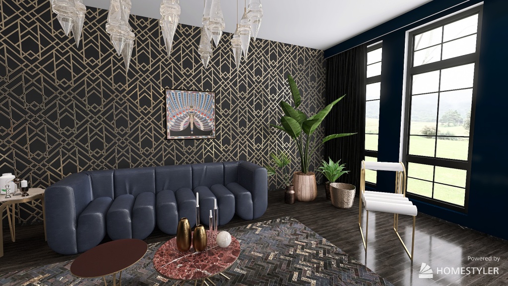 Modern Room 3d design renderings