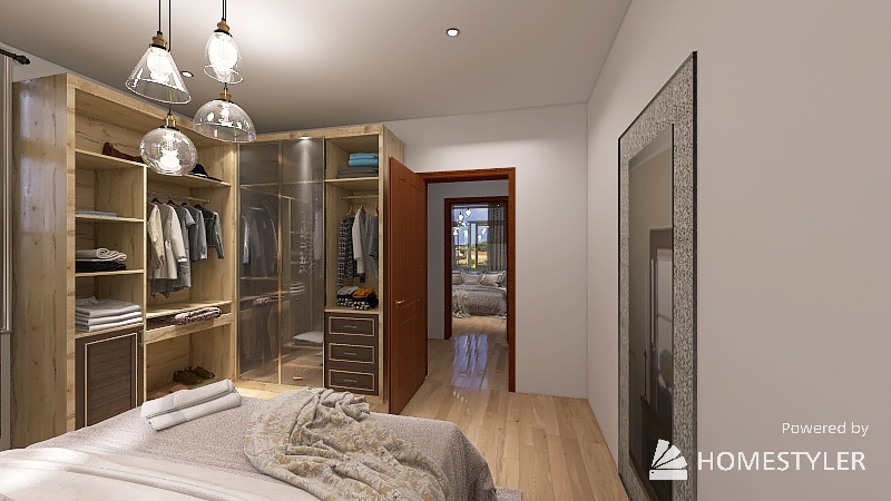 segundo dormitorio 3d design renderings