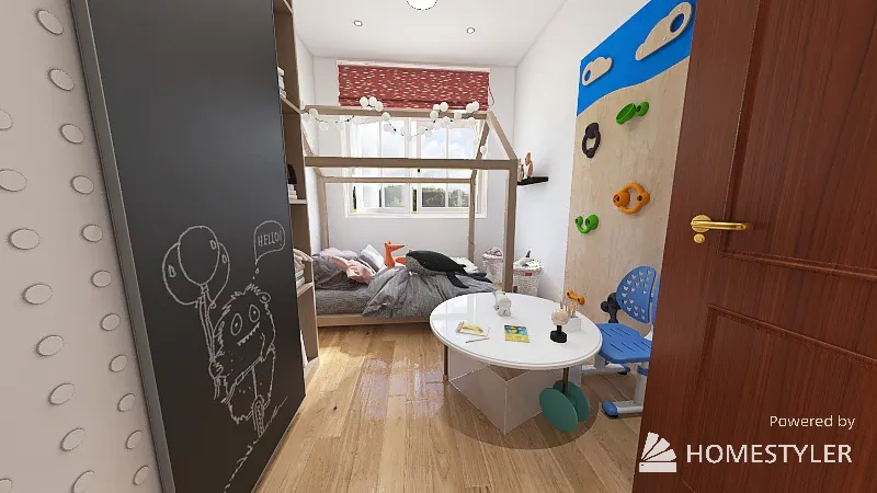 Dormitorio 3 3d design renderings