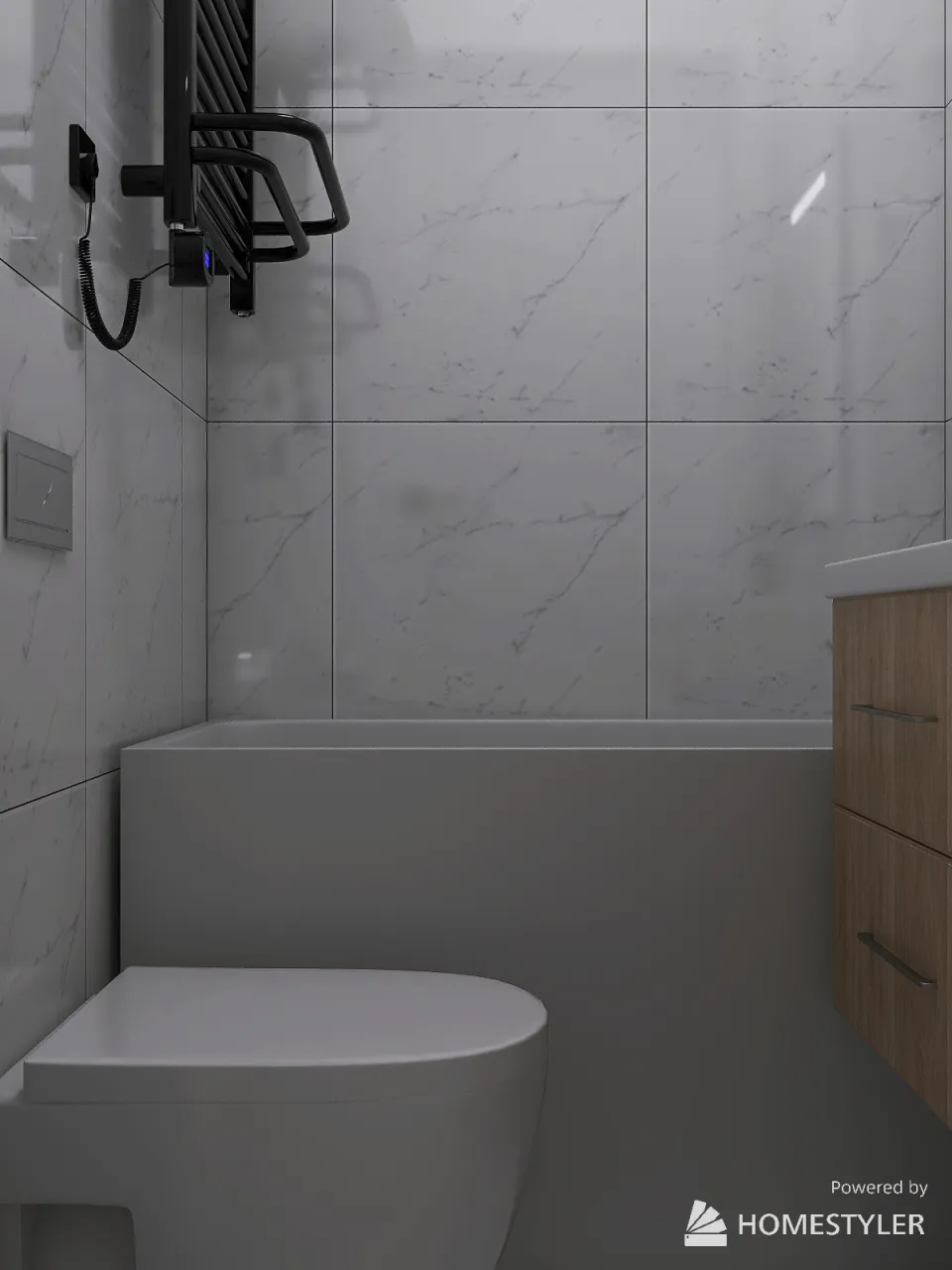 Bathroom 3d design renderings