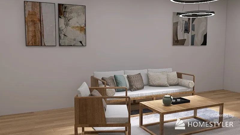Fancy Livingroom 3d design renderings