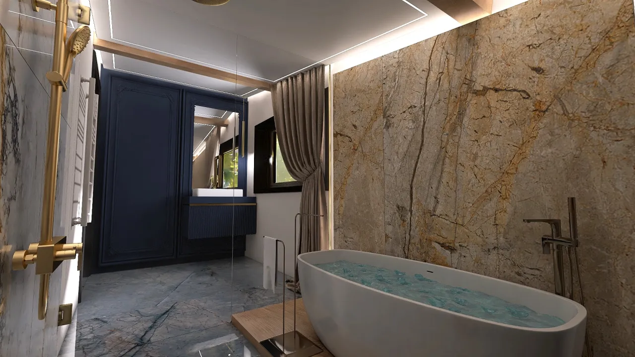 Bathroom 3d design renderings