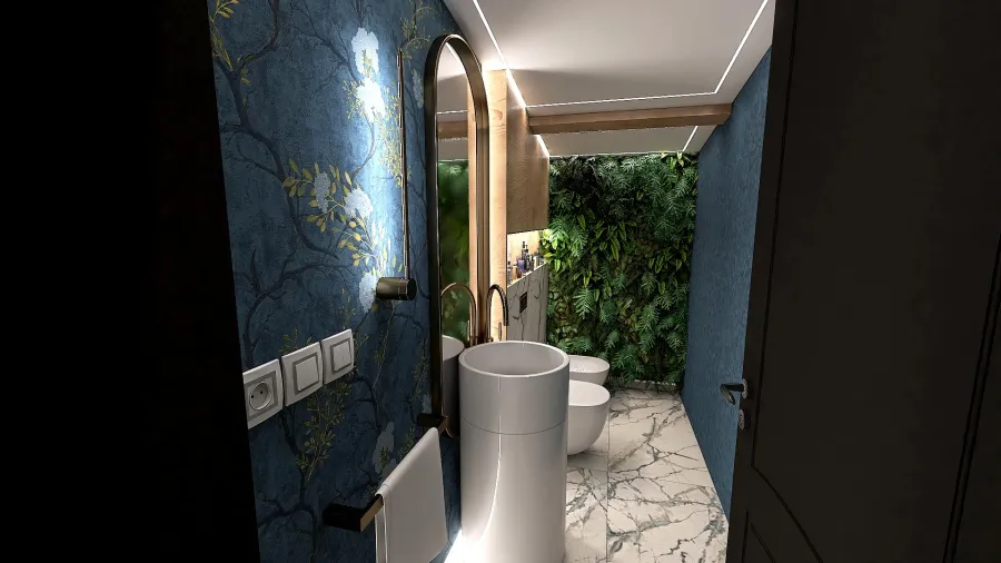 |  Bright colours - Two Bedroom Apartament | 3d design renderings