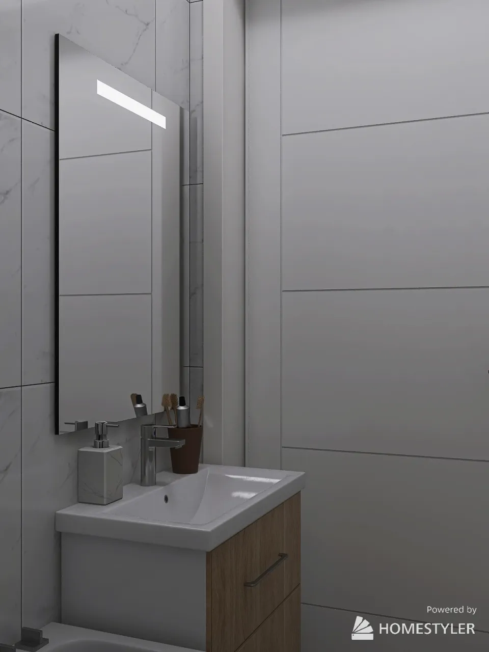 Bathroom 3d design renderings