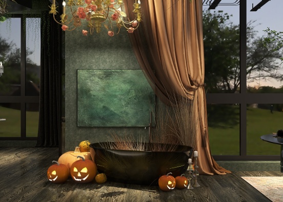 Halloween Rest Design Rendering
