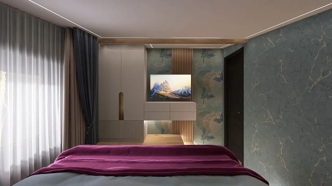 Bedroom 3d design renderings