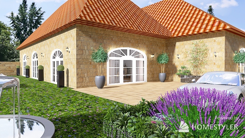 maison style Victorienne 3d design renderings
