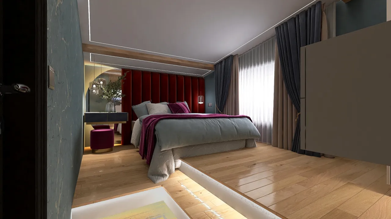 Bedroom 3d design renderings