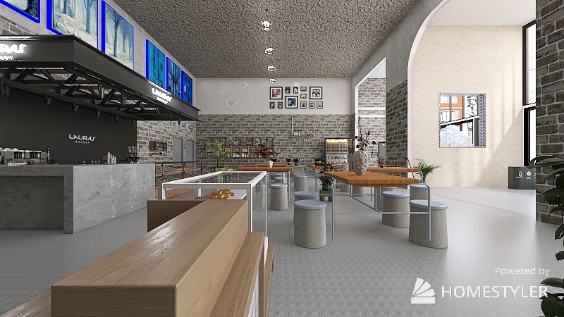 Centro Rogers Scandicci - Florence - Italy 3d design renderings