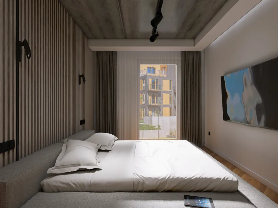Apartament in Vilnius 3d design renderings