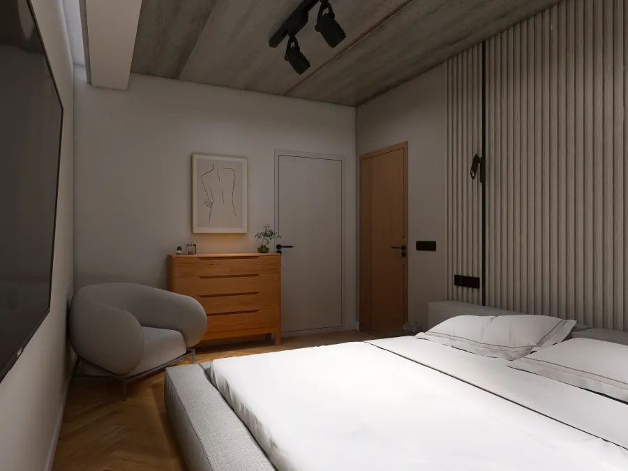 Apartament in Vilnius 3d design renderings
