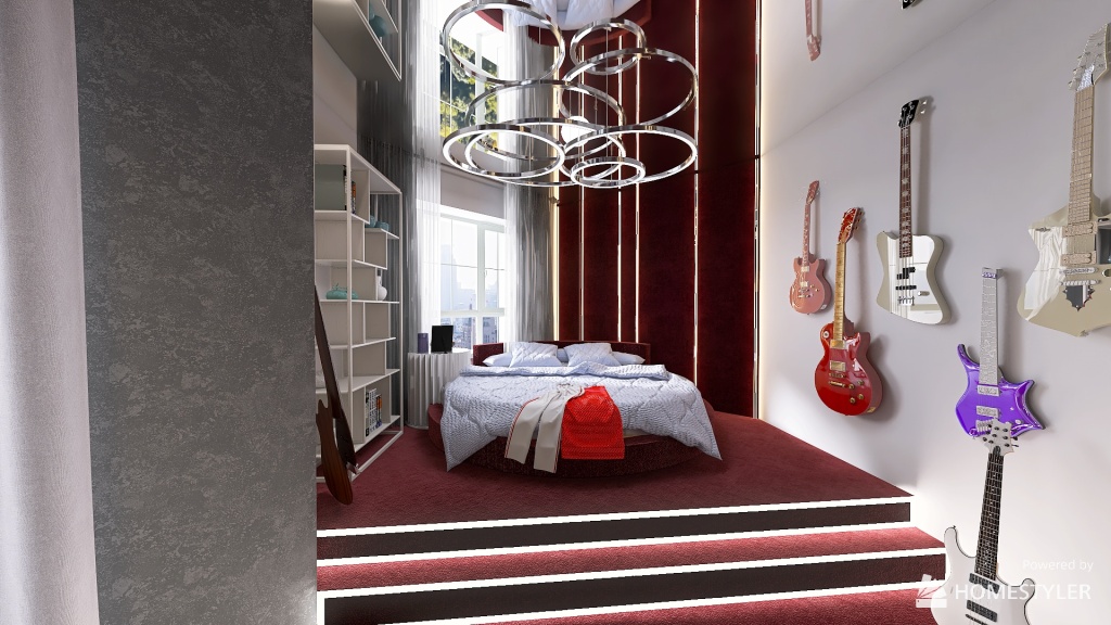 Bright apartment 3d design renderings
