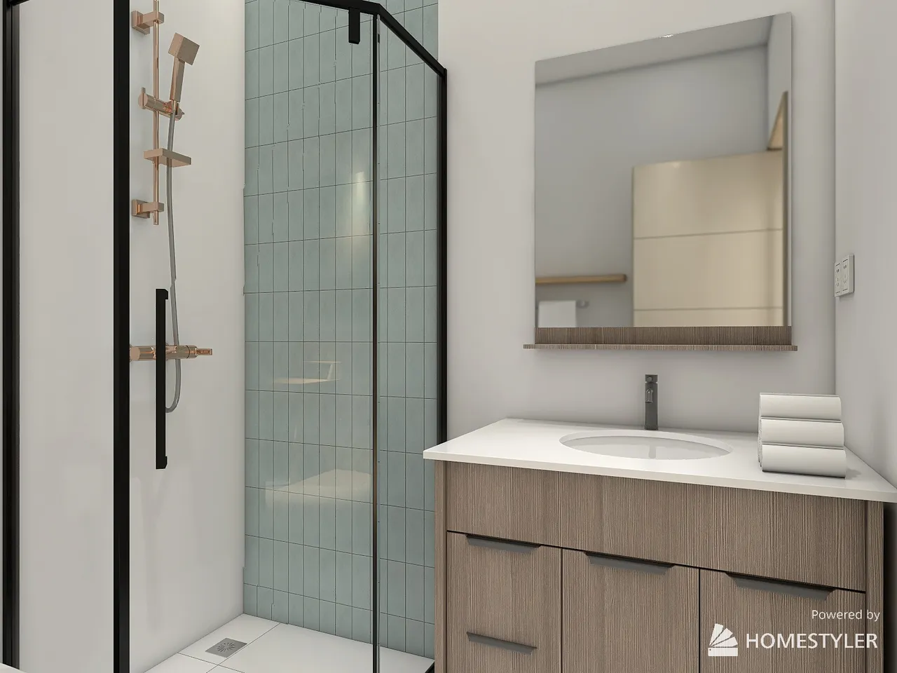 Bathroom 3d design renderings