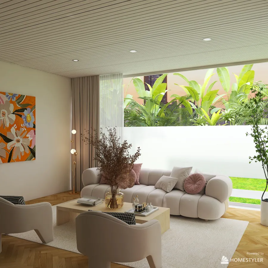 Beauty Salon in Bali 3d design renderings