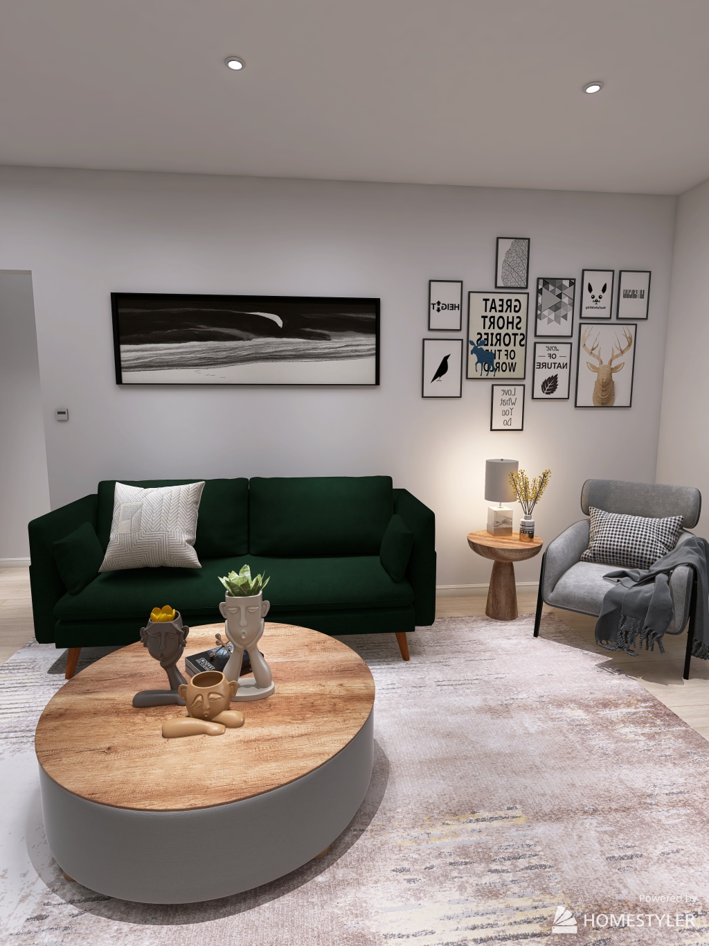 Basic Rental Layout 3d design renderings
