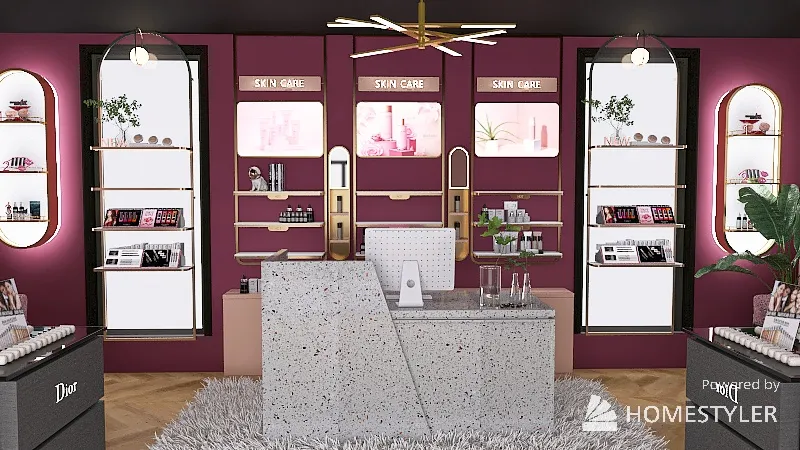 Beauty Salon 3d design picture 56.52