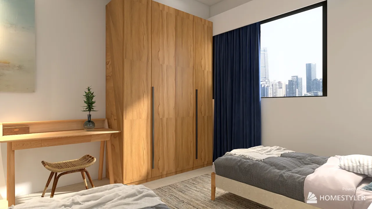 Bedroom 3d design renderings