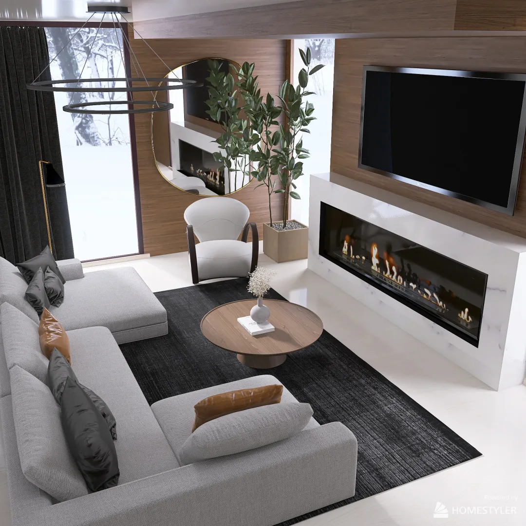 LIVINGROOM 3d design renderings