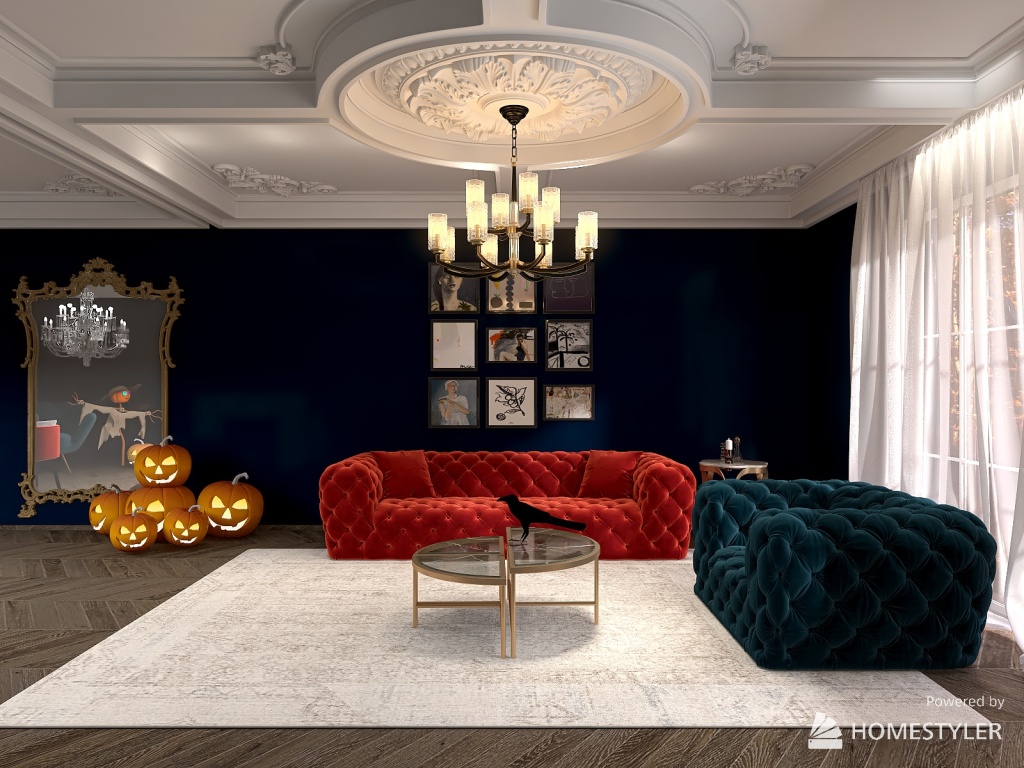 THE HAUNTED HOUSE/ HALLOWEEN - TRICK OR TREAT 3d design renderings