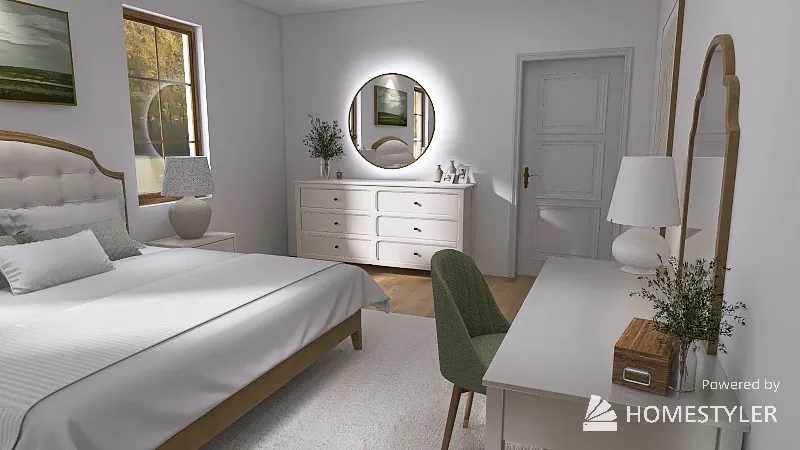 Bed room design 3d design renderings