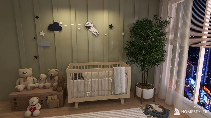 New Place (Baby's Room) 3d design renderings