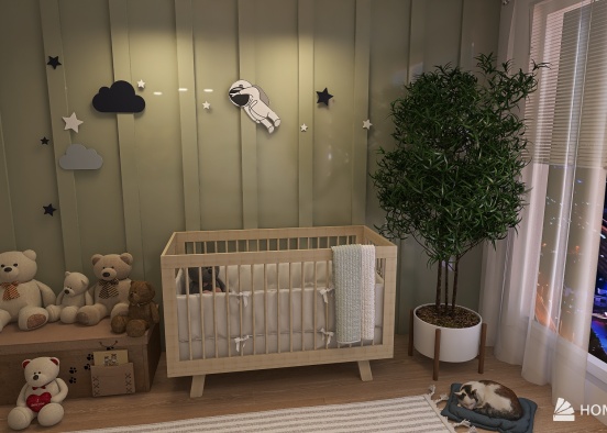 New Place (Baby's Room) Design Rendering