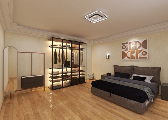 Copy of 【Modern bedroom] Design Rendering