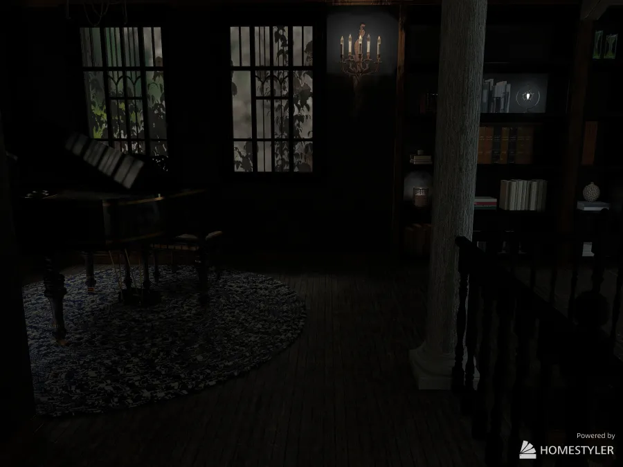 Lurking in the Shadows 3d design renderings