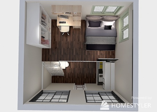 casa 48m² Design Rendering