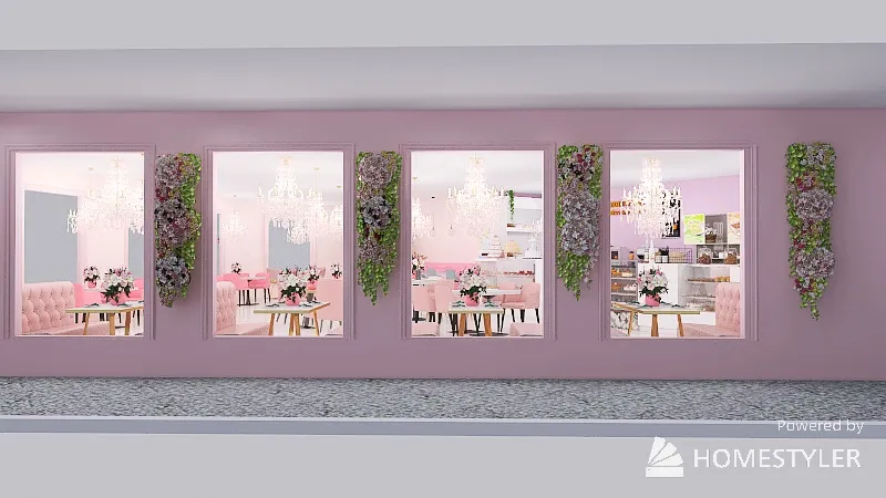 Extra Rev_ sissileslie - Bakery 3d design renderings
