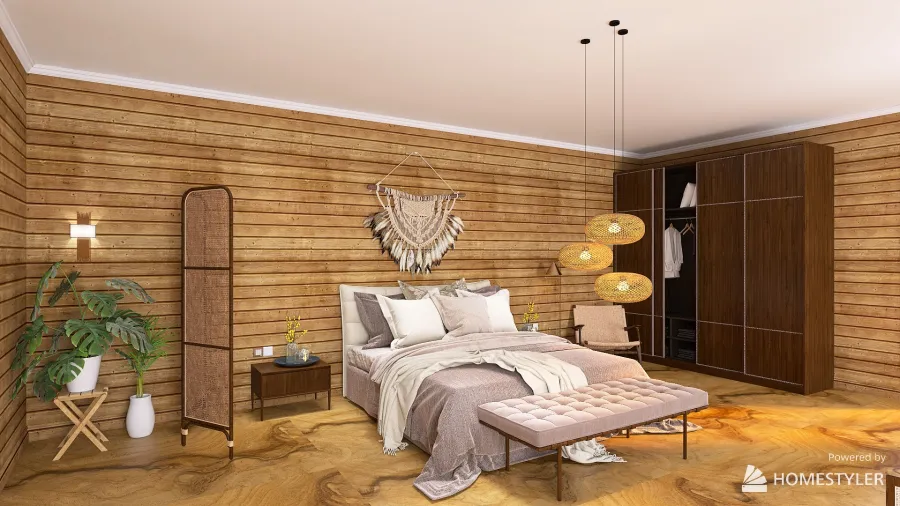 Hotel Otoño 3d design renderings