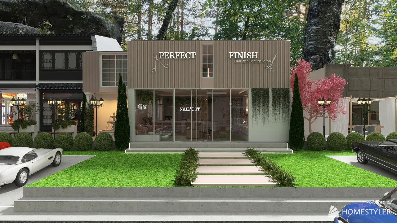 Perfect Finish 3d design renderings