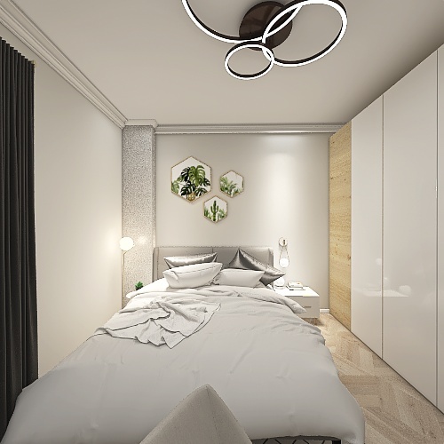 Copy of 5 Wabi Sabi Empty Room 3d design renderings