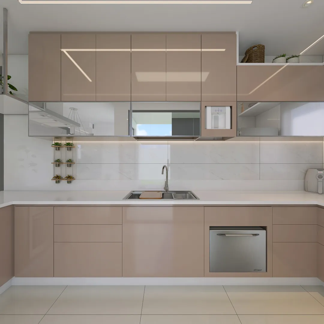 Leonardo's kitchen 3d design renderings