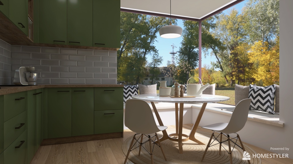 Skandy kitchen 3d design renderings